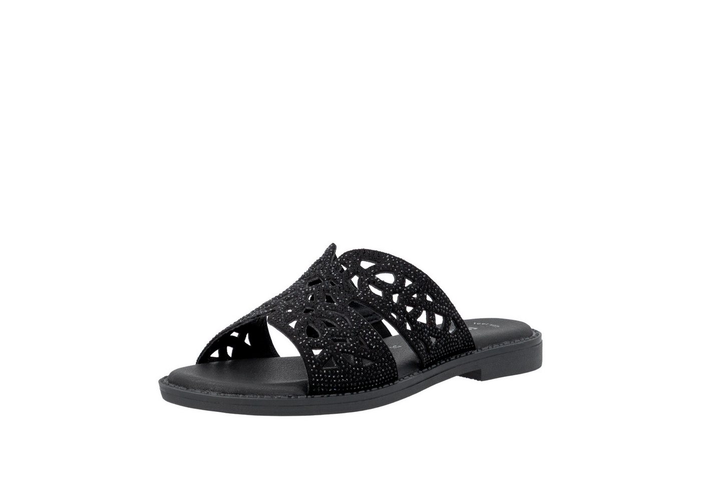 Remonte Pantolette Sommerschuh mit Glitzersteine und Feel Soft-Ausstattung