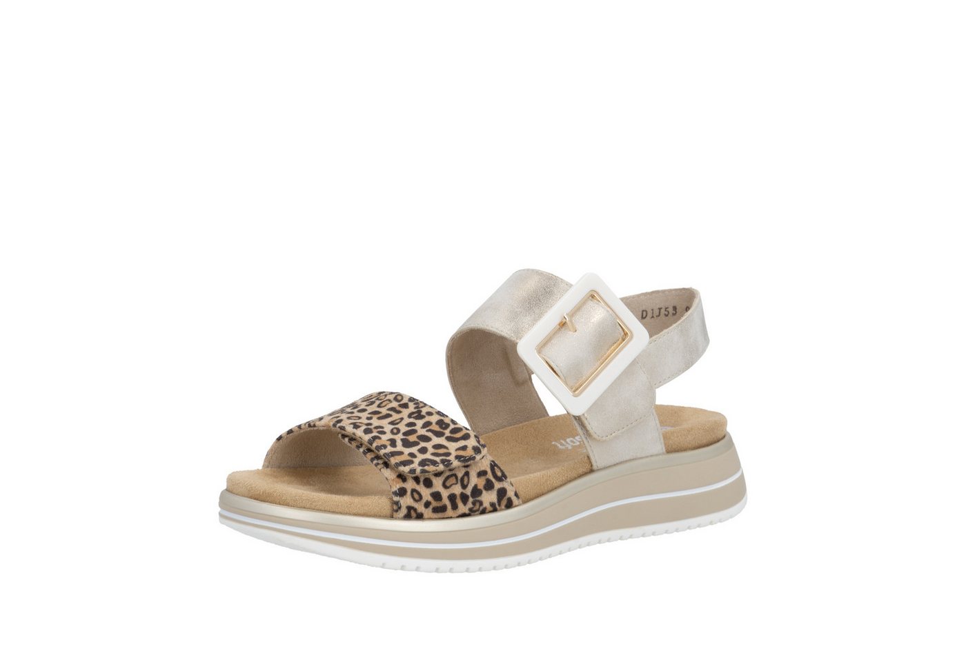 Remonte Plateausandale Sandalette, Keilsandale, Sommerschuh mit Lite ´n Soft-Ausstattung