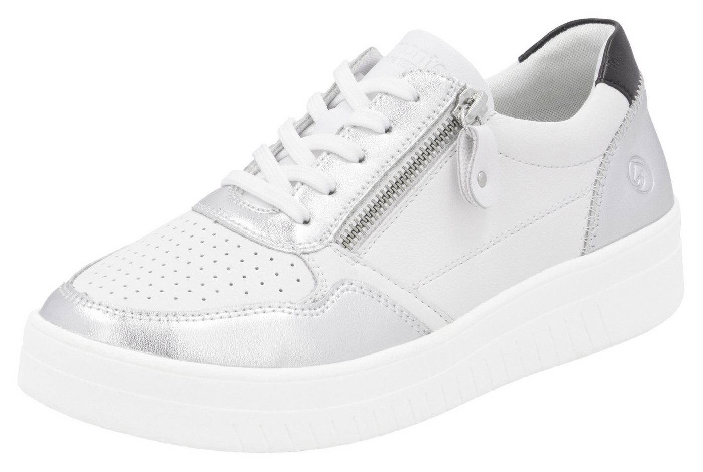 Remonte Plateausneaker, Freizeitschuh, Halbschuh, Schnürschuh mit Schaftrandpolsterung