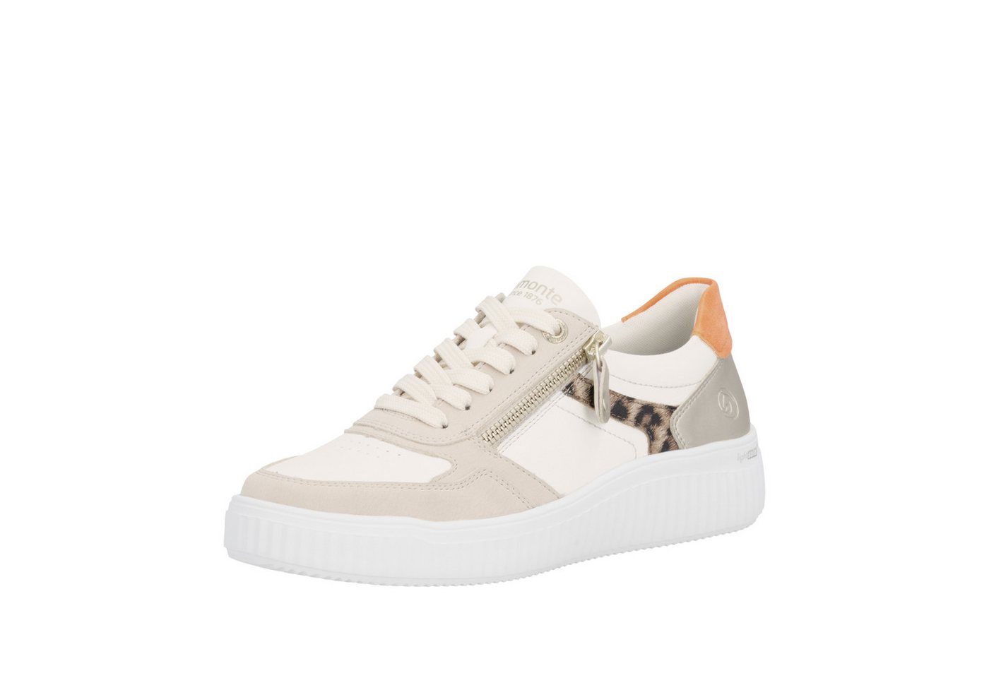 Remonte Plateausneaker Schnürschuh, Halbschuh, Freizeitsneaker mit Schaftrandpolsterung