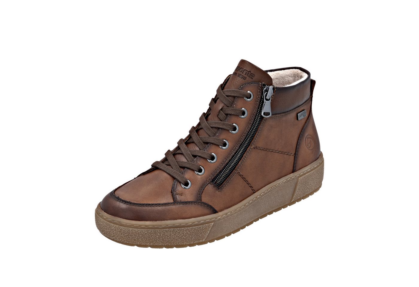 Remonte Plateausneaker Winterstiefelette, Casual Boots mit wasserabweisender TEX-Membran