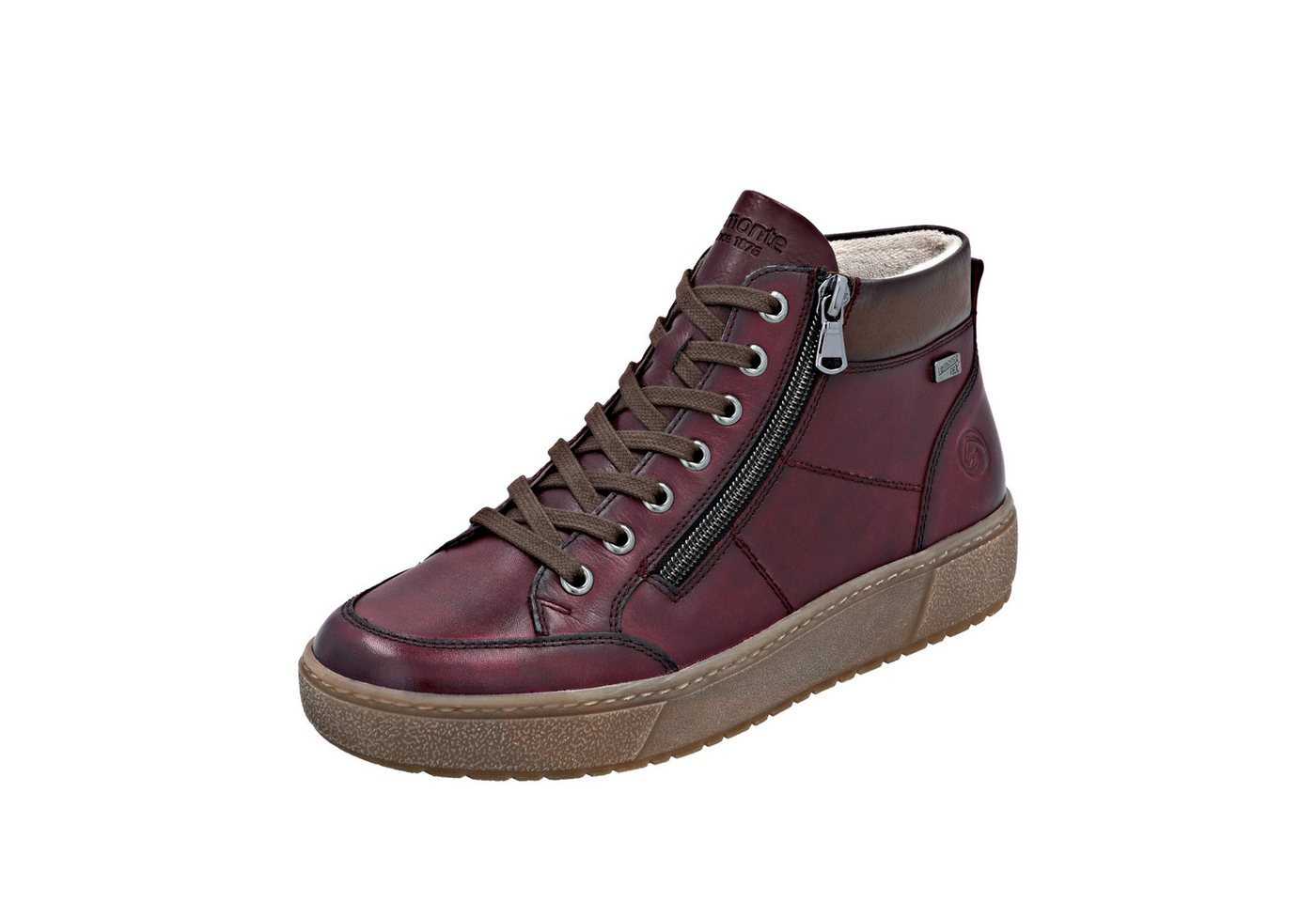 Remonte Plateausneaker Winterstiefelette, Casual Boots mit wasserabweisender TEX-Membran
