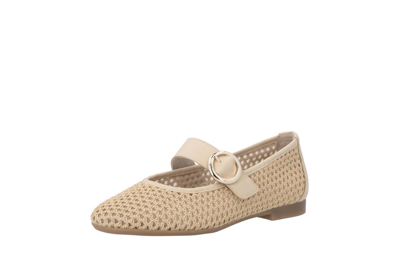 Remonte Riemchenballerina Sommerschuh, Flat, Ballerina, Schlupfschuh mit weicher Innensohle