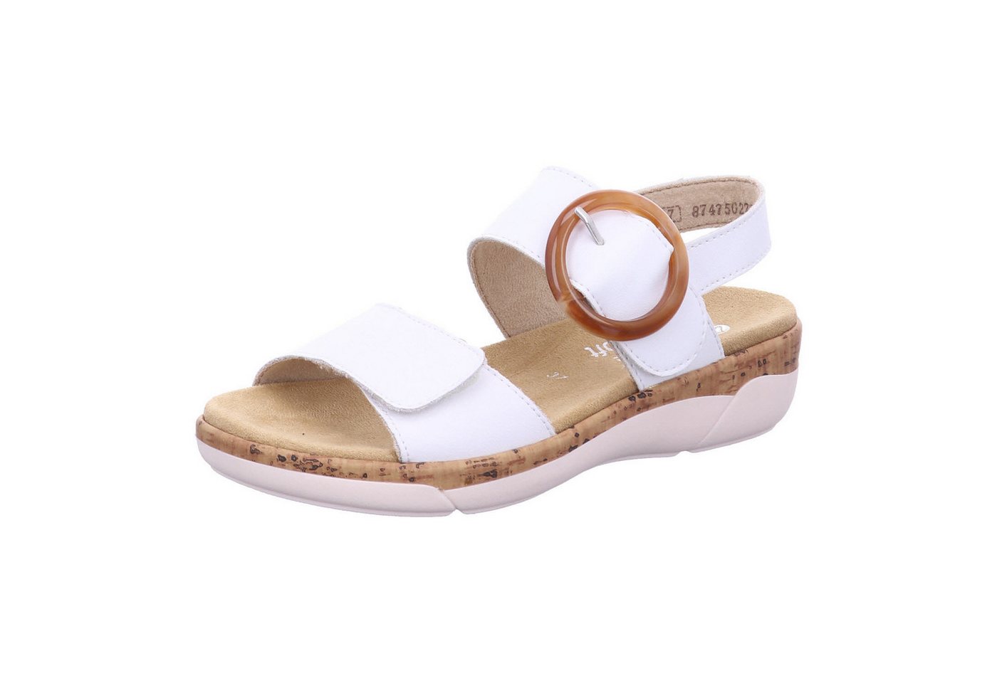Remonte Sandale Sandalette (weiß)
