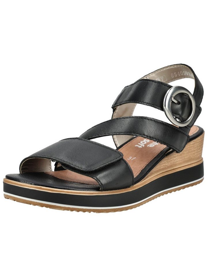 Remonte Sandalen Leder Keilsandalette
