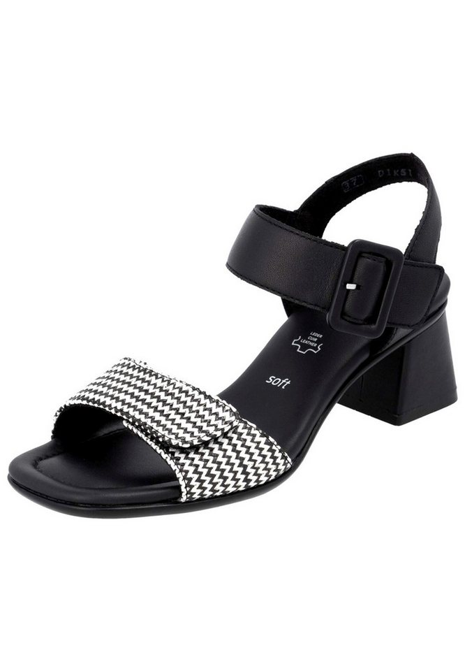 Remonte Sandalen Lederimitat Riemchensandale (schwarz)