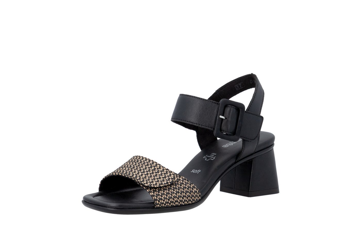 Remonte Sandalette Sommerschuh, Blockabsatz mit praktischem Klettverschluss