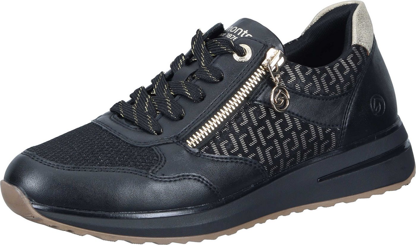 Remonte Schnürer Schnürschuh aus Stretch Material