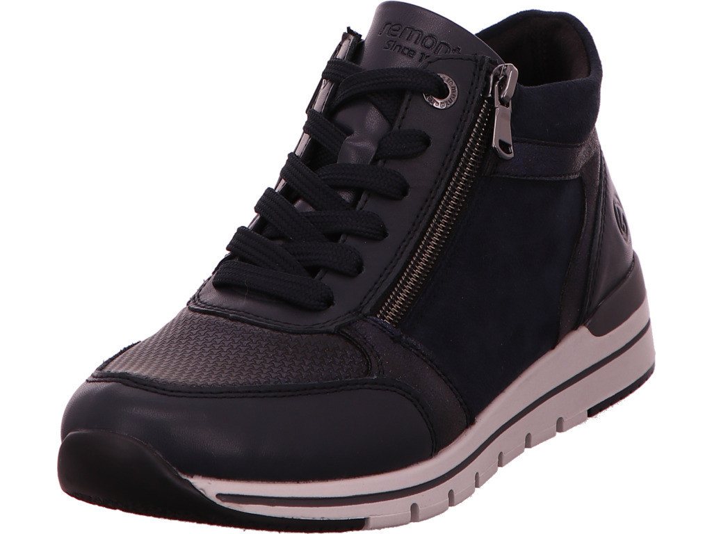 Remonte Schnürstiefel (blau)