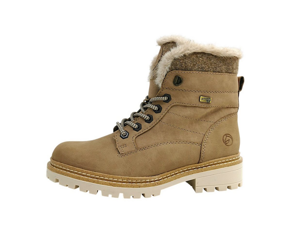 Remonte Schnürstiefel Schnürstiefelette (beige)