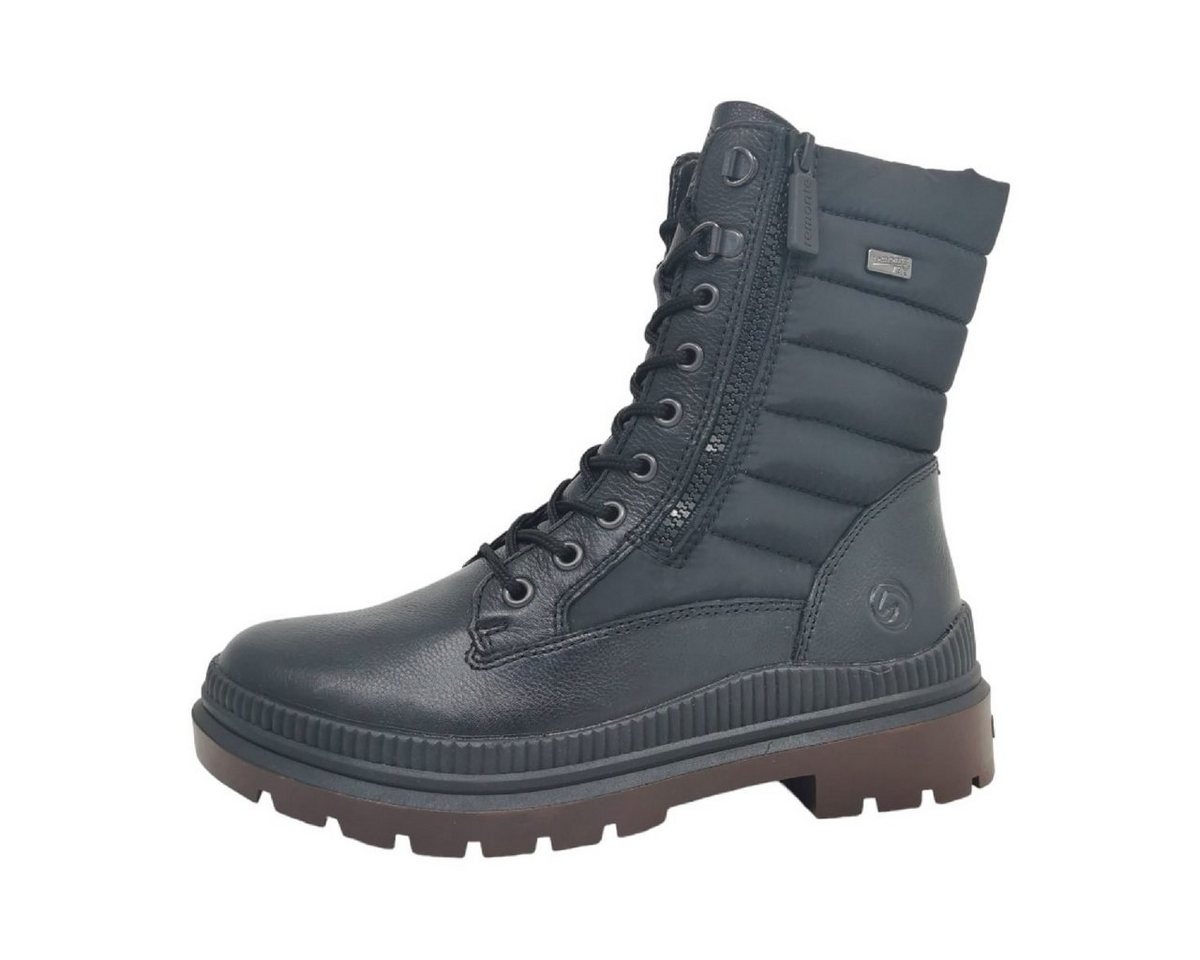 Remonte Schnürstiefel Schnürstiefelette (schwarz)