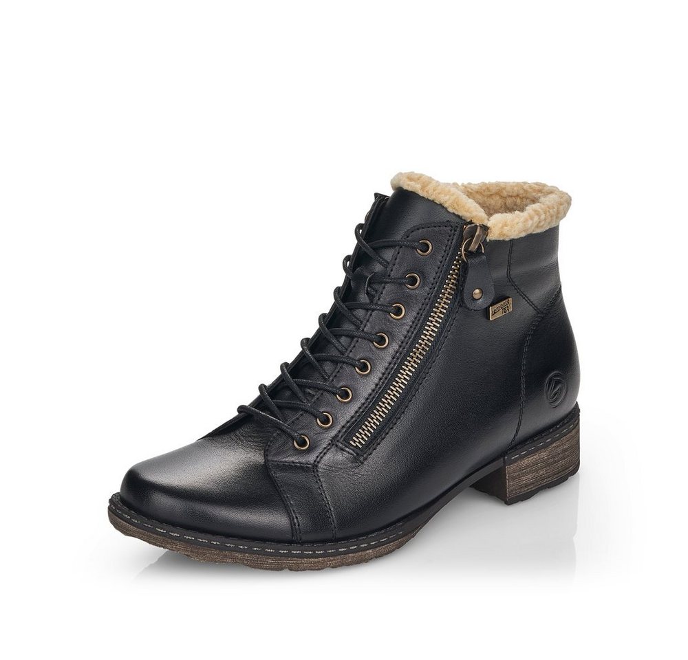 Remonte Schnürstiefelette (schwarz)