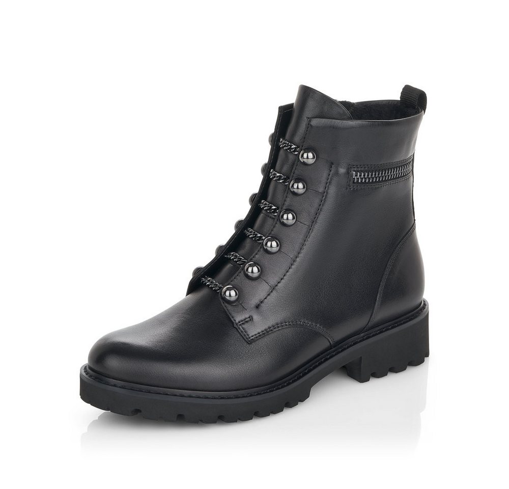 Remonte Schnürstiefelette (schwarz)