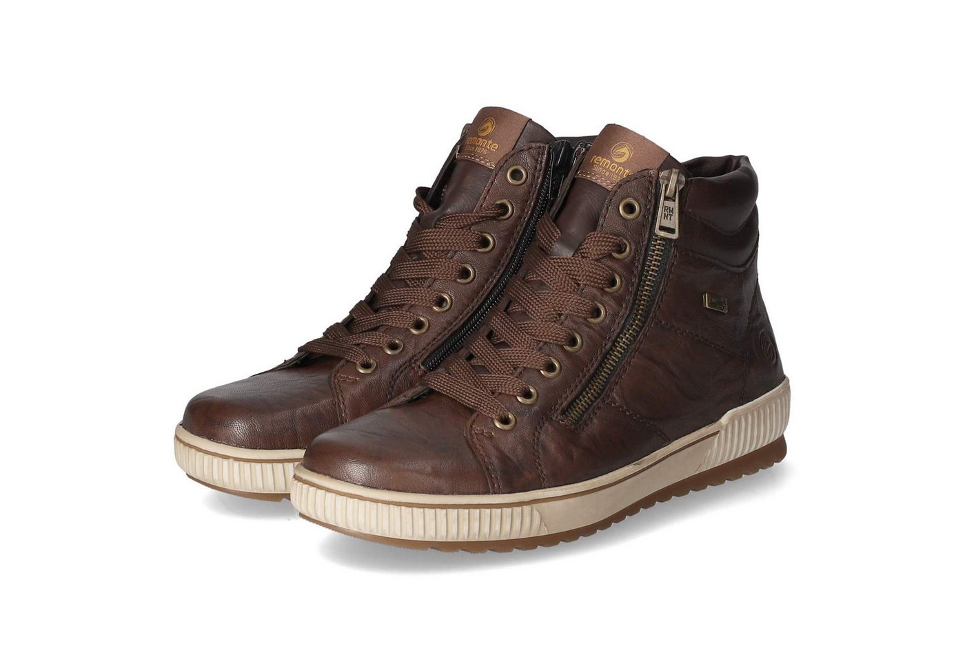 Remonte Schnürstiefeletten Stiefelette (braun)