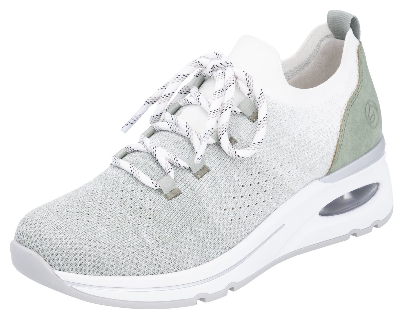 Remonte Slip-On Sneaker, Freizeitschuh, Halbschuh, Slipper mit modischem Keilabsatz