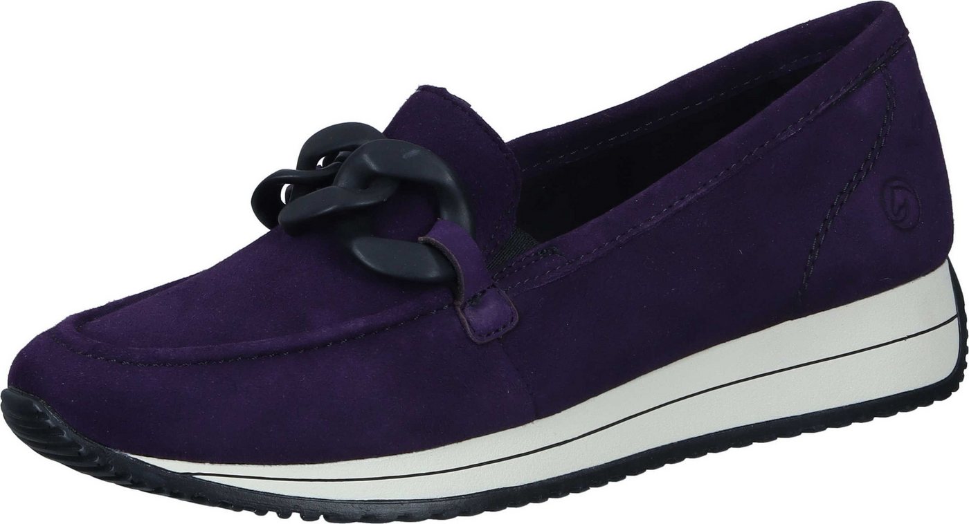 Remonte Slipper Ballerina aus Leder/Synthetik