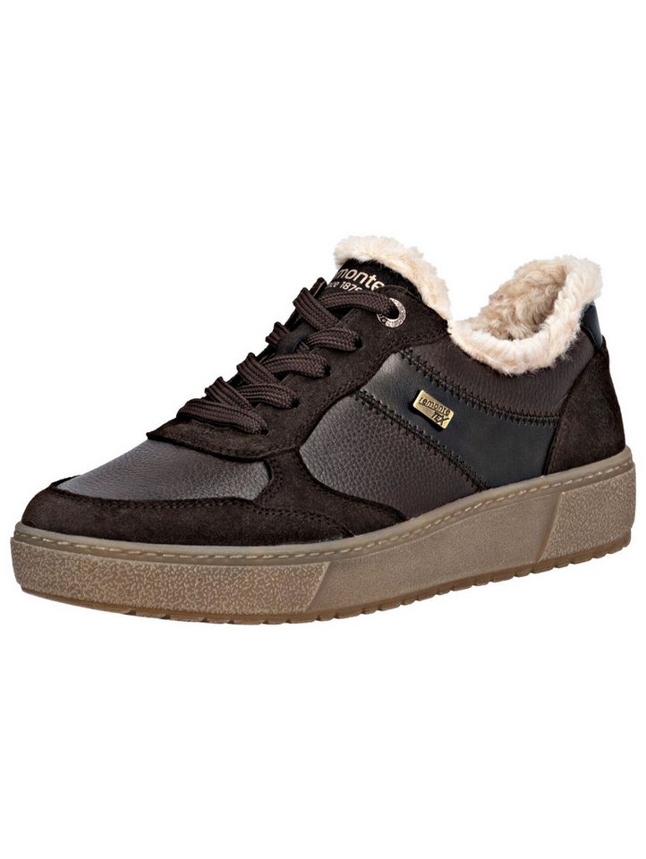 Remonte Sneaker Glattleder Sneaker (braun)