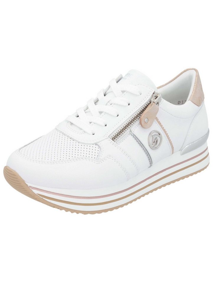 Remonte Sneaker Leder Sneaker (weiß)