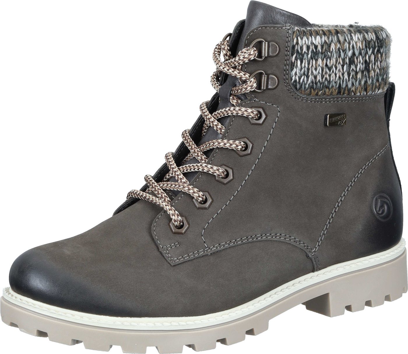 Remonte Stiefeletten Stiefelette mit REMONTE-TEX (grau)