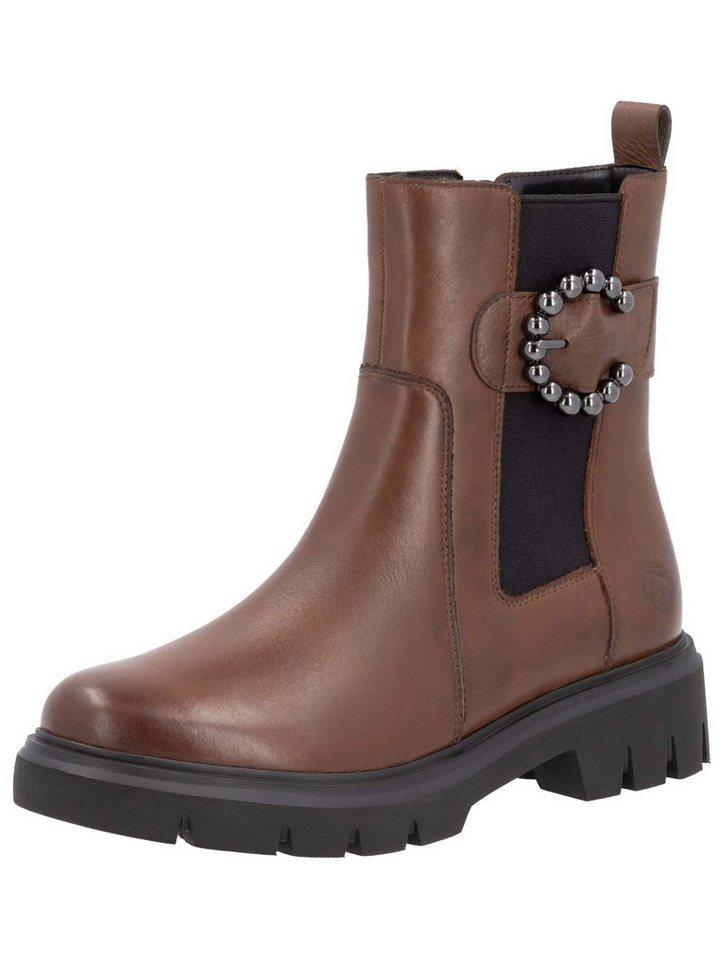 Remonte Stiefelette Leder/Textil Stiefelette (braun)