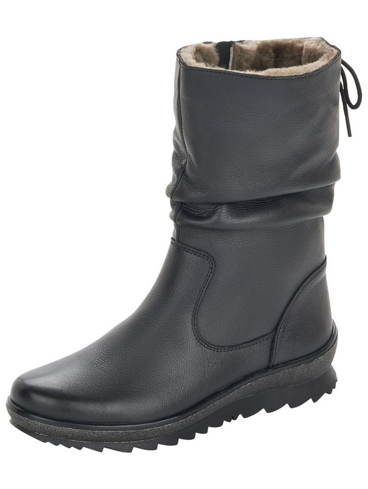 Remonte Stiefelette Leder Stiefelette (schwarz)