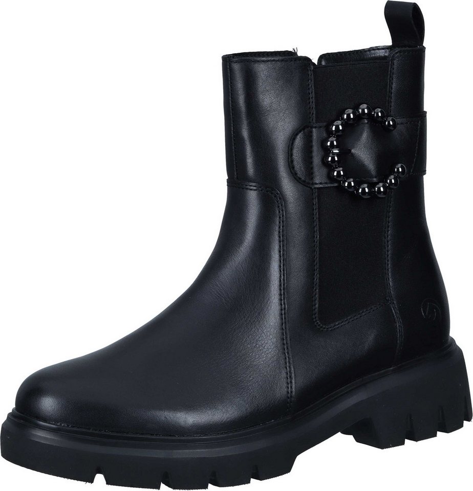 Remonte Stiefeletten Stiefelette aus echtem Leder (schwarz)