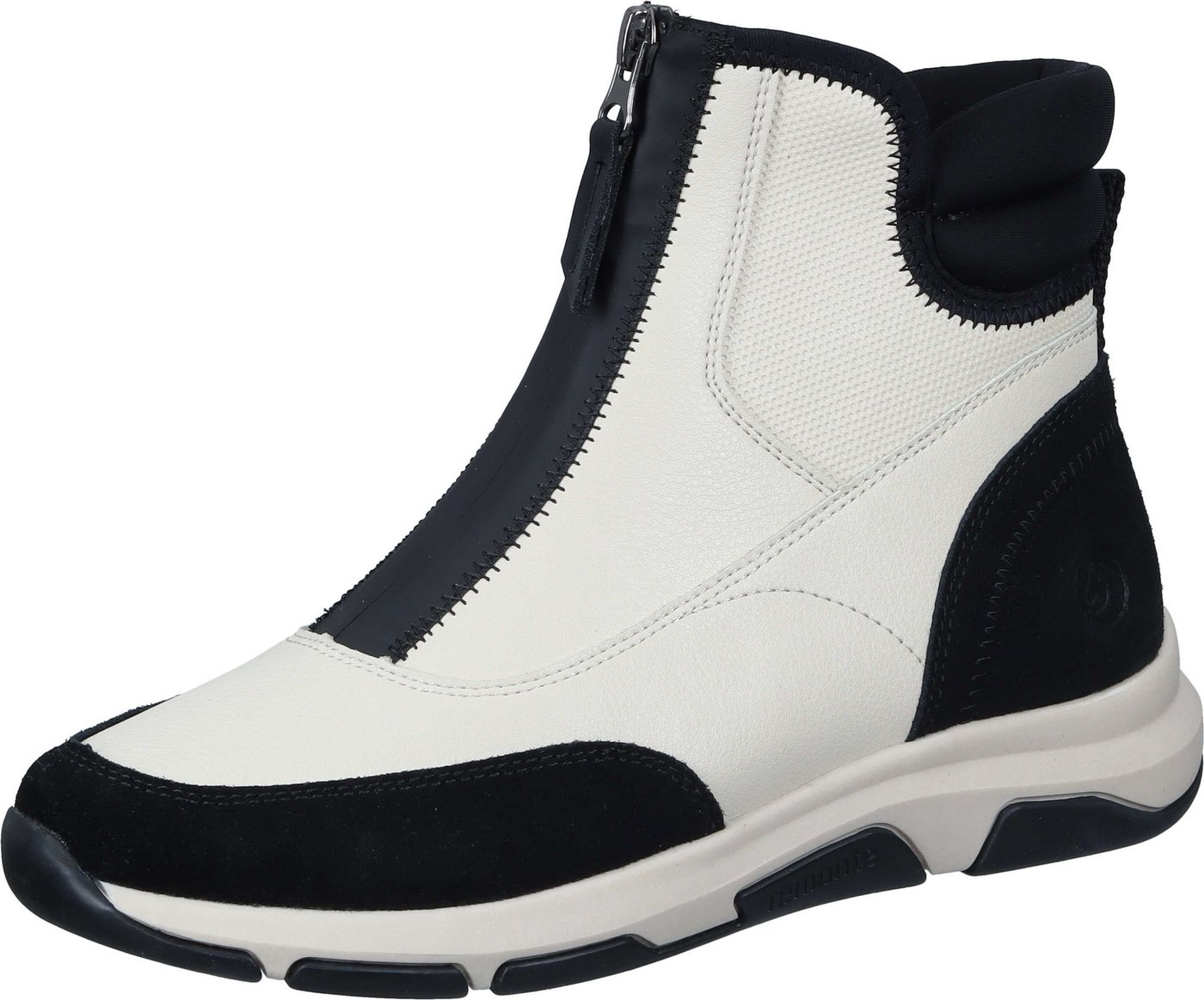 Remonte Stiefeletten Stiefelette aus echtem Leder (weiß)