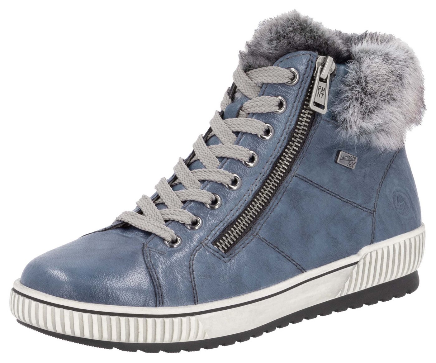 Remonte Winterboots, Plateau, Outdoorschuh Schnürboots mit wasserabweisender TEX-Membran
