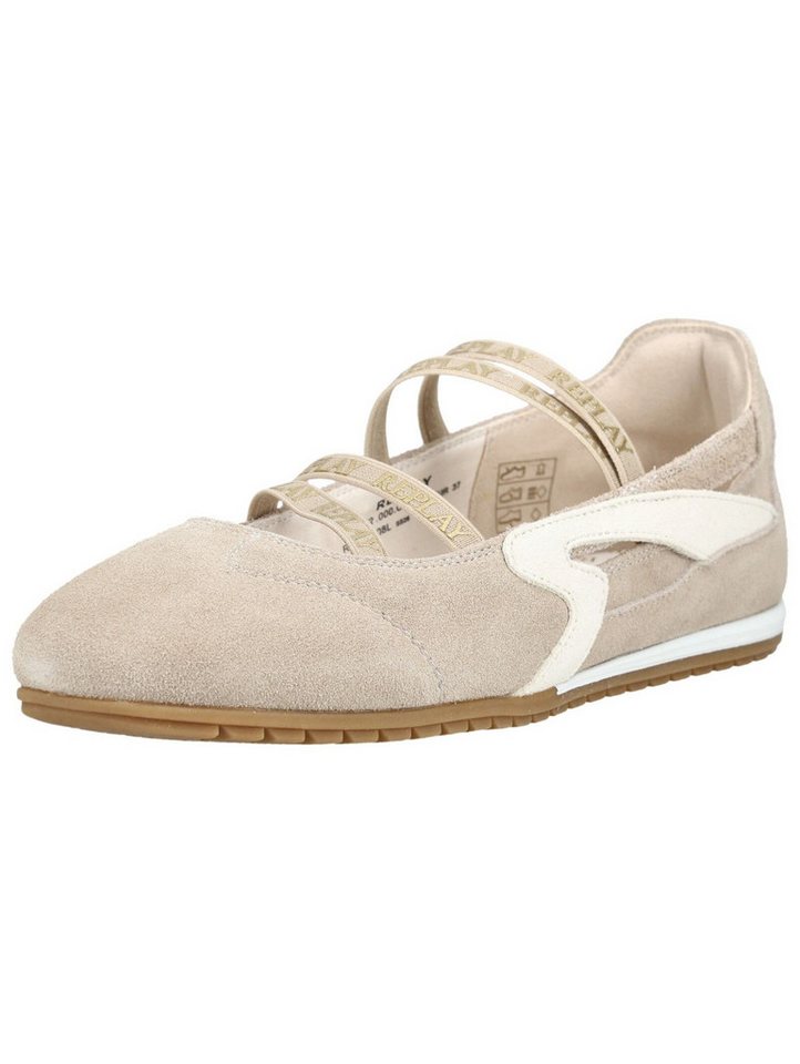 Replay Ballerinas Leder Riemchenballerina