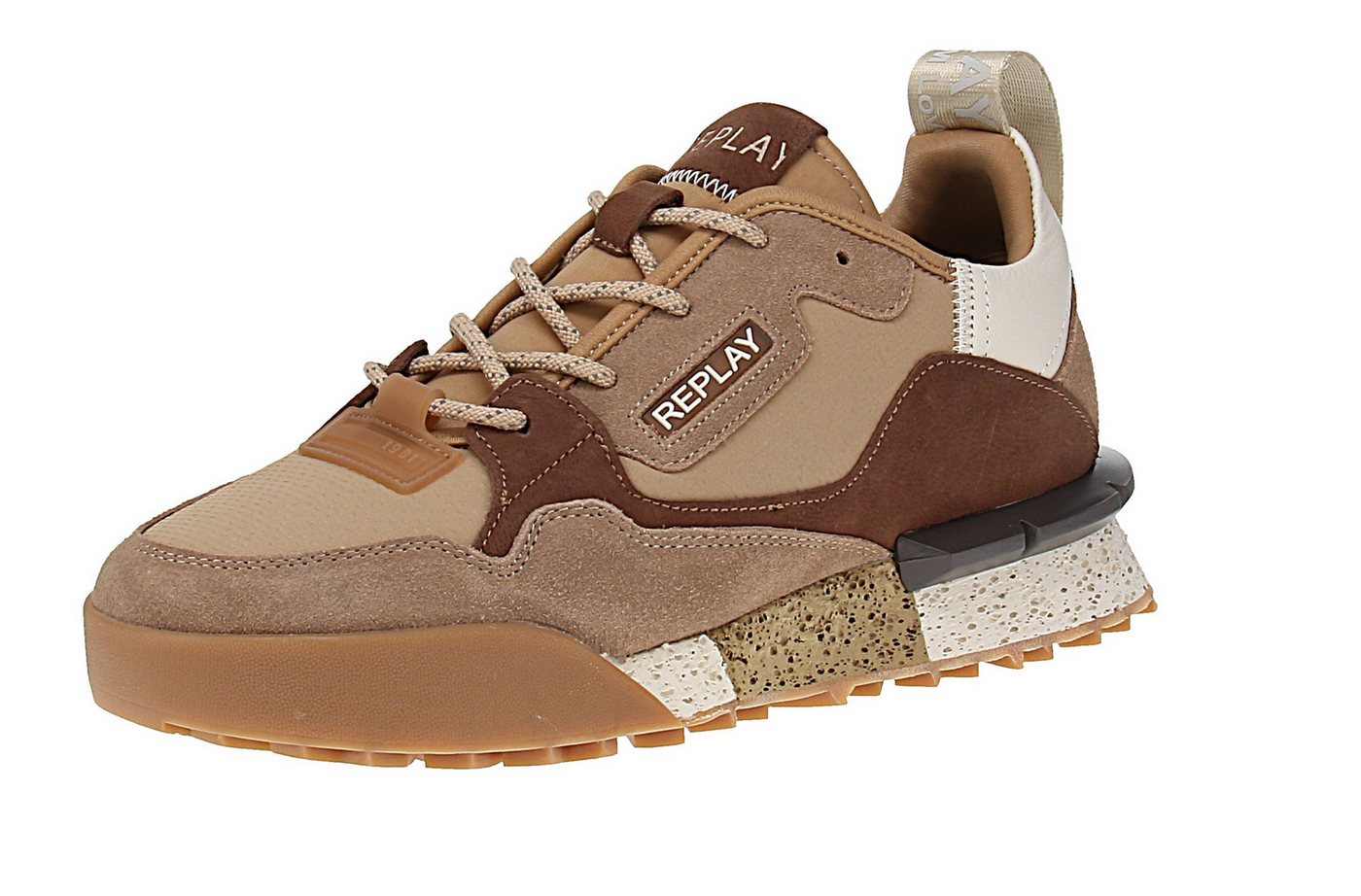 Replay Field Classic 26 GMS1P C0073L - Herren Sneaker - 024-Ecru Sneaker
