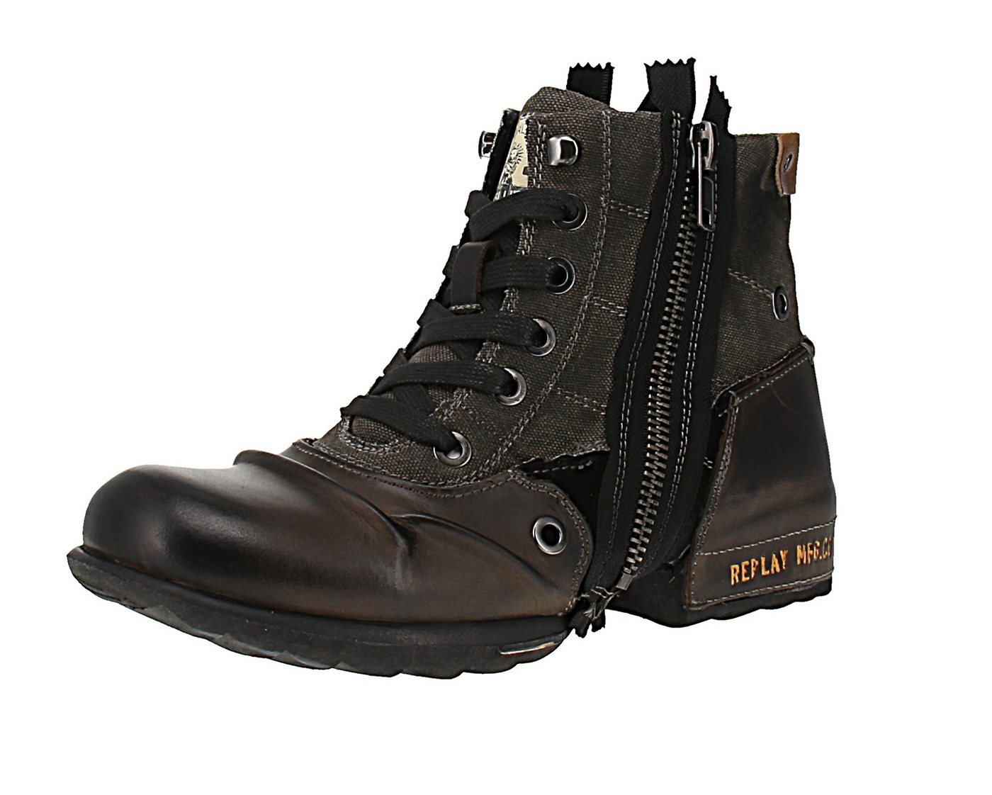 Replay Grip Limited GMU01 C0023L - Herren Boots - 019-Dark-Grey Stiefel