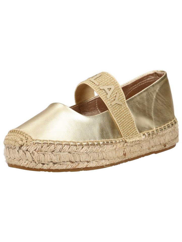 Replay Halbschuhe Lederimitat Espadrille (braun)