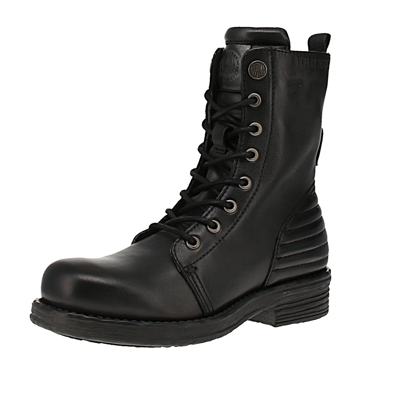 Replay Horn Battle GWLA4 C0006L - Damen Boots - 003-Black Stiefel