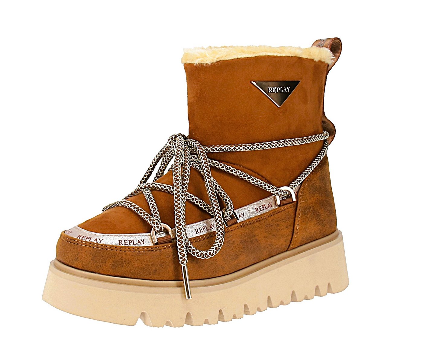 Replay Melrose Aspen GWF2H C0018T - Damen Boots - 012-Brown Stiefel