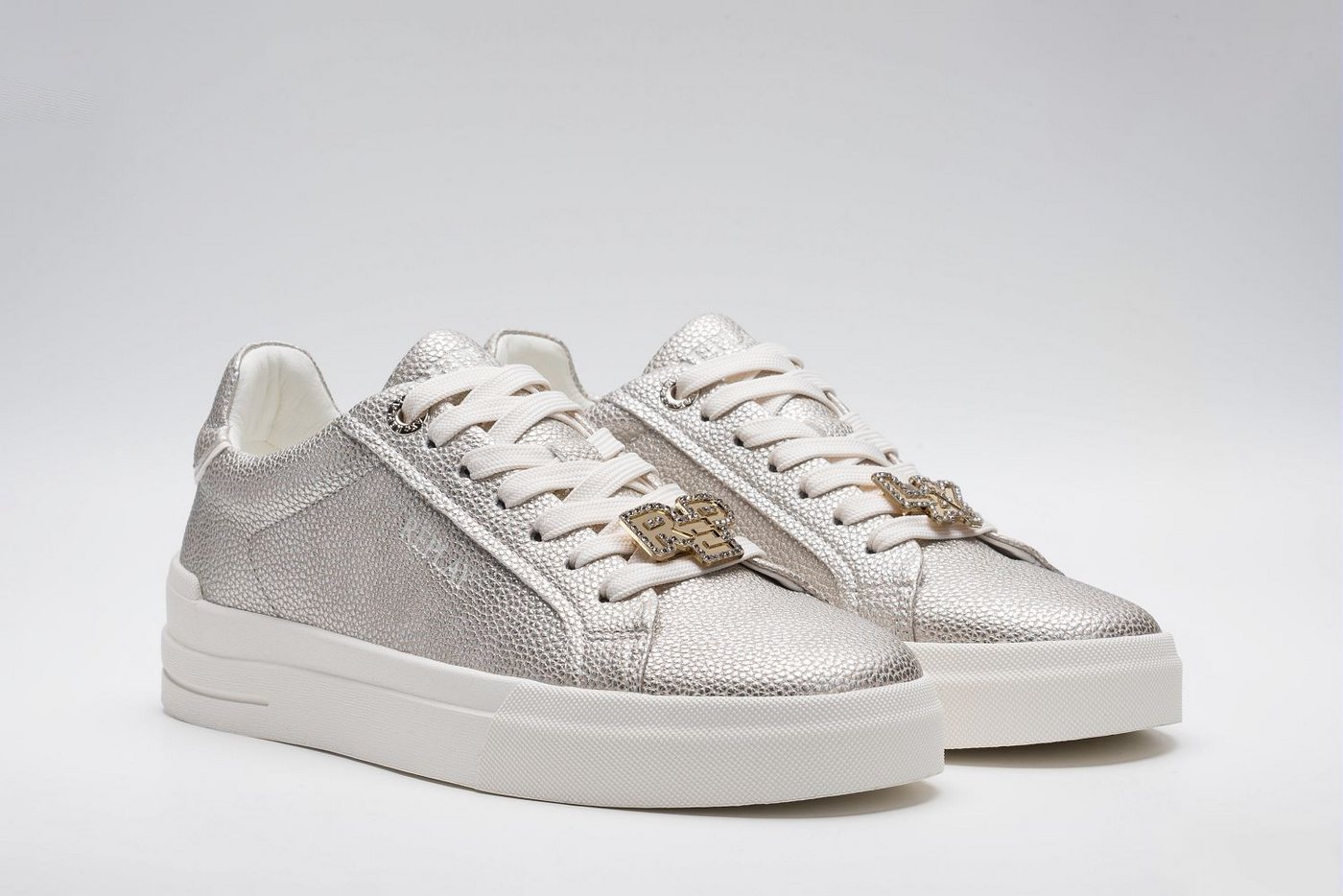 Replay Plateausneaker Schnürschuh, Halbschuh, Freizeitsneaker in Metallic-Optik