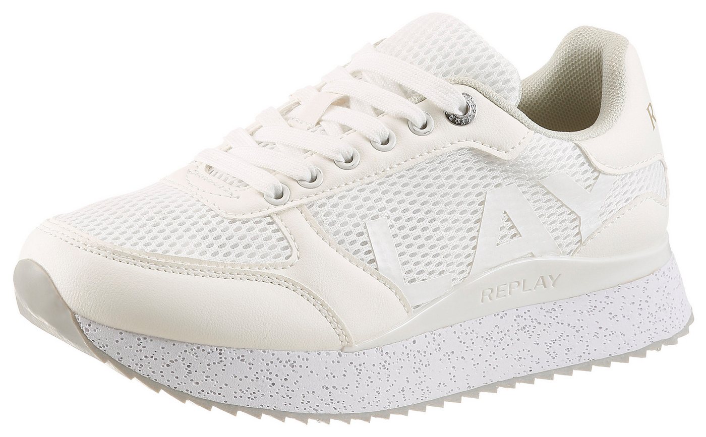 Replay Plateausneaker Trend-Sneaker, Freizeitschuh, Halbschuh mit Logoschriftzug seitlich