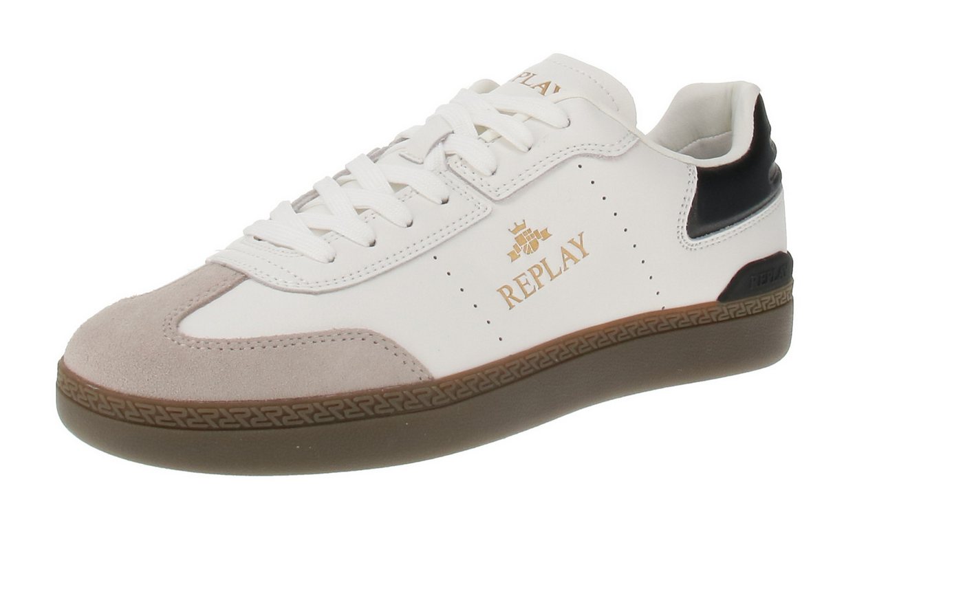 Replay Pyper Double GMSD7 C0002L 690-White-L.Grey-Black Sneaker