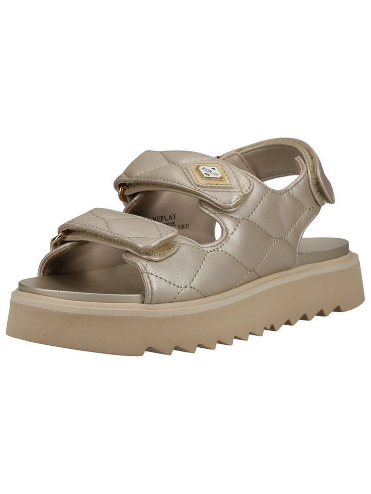 Replay Sandalen Lederimitat Plateausandaletten