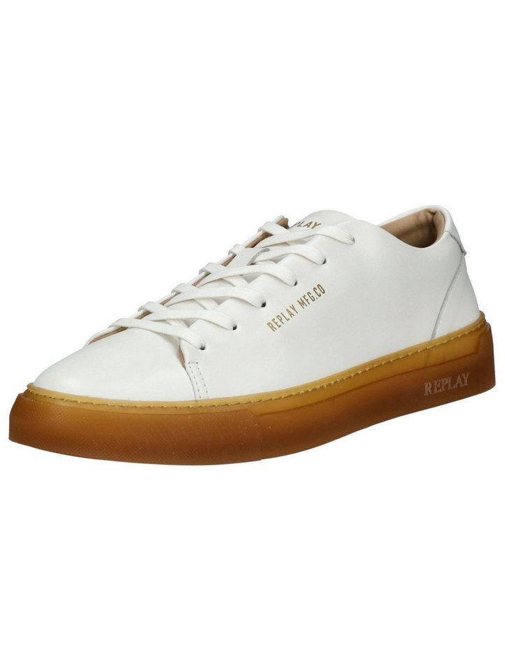 Replay Sneaker Leder Sneaker (weiß)