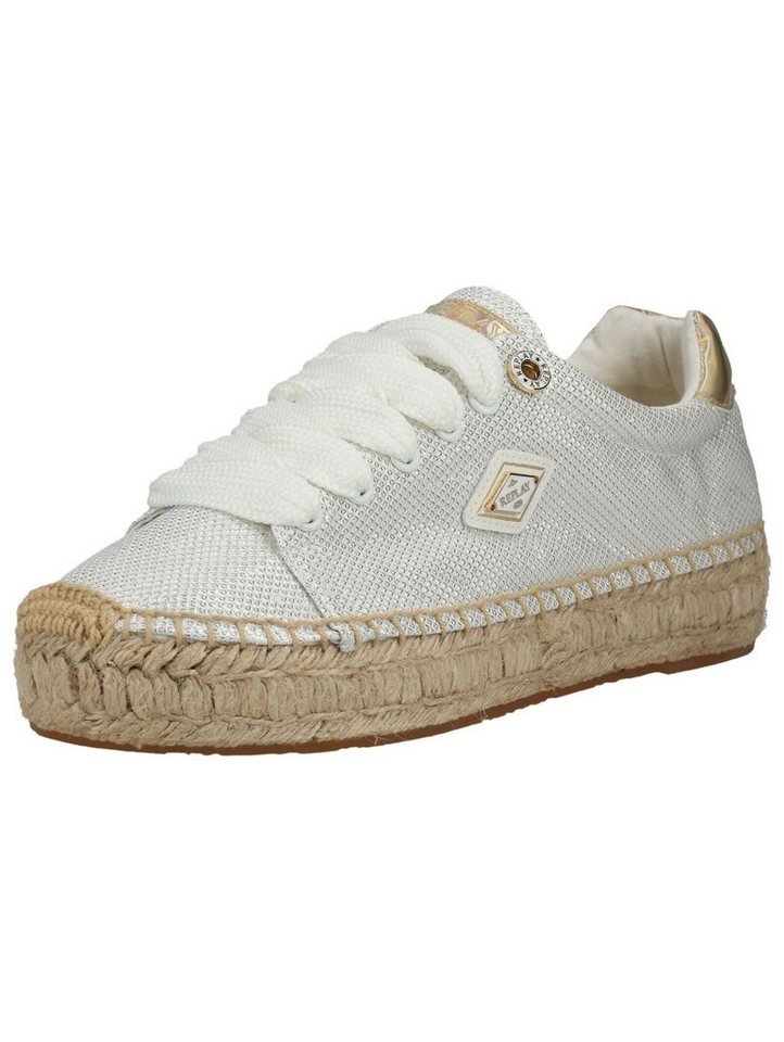 Replay Sneaker Lederimitat Sneaker (beige/weiß)