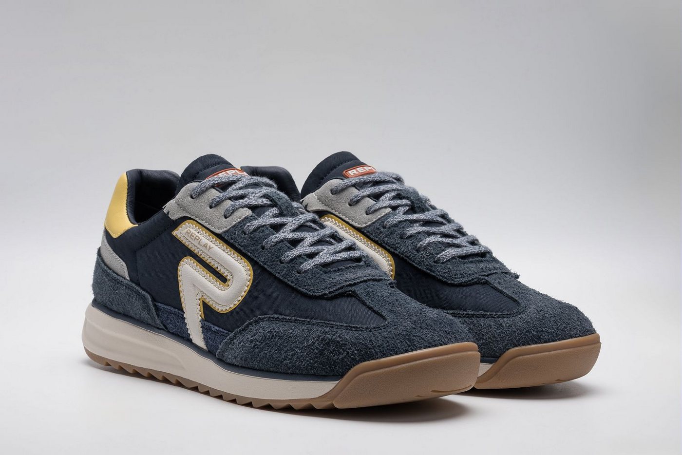 Replay Sneaker Schnürschuh, Halbschuh, Freizeitschuh mit gepolstertem Schaftrand