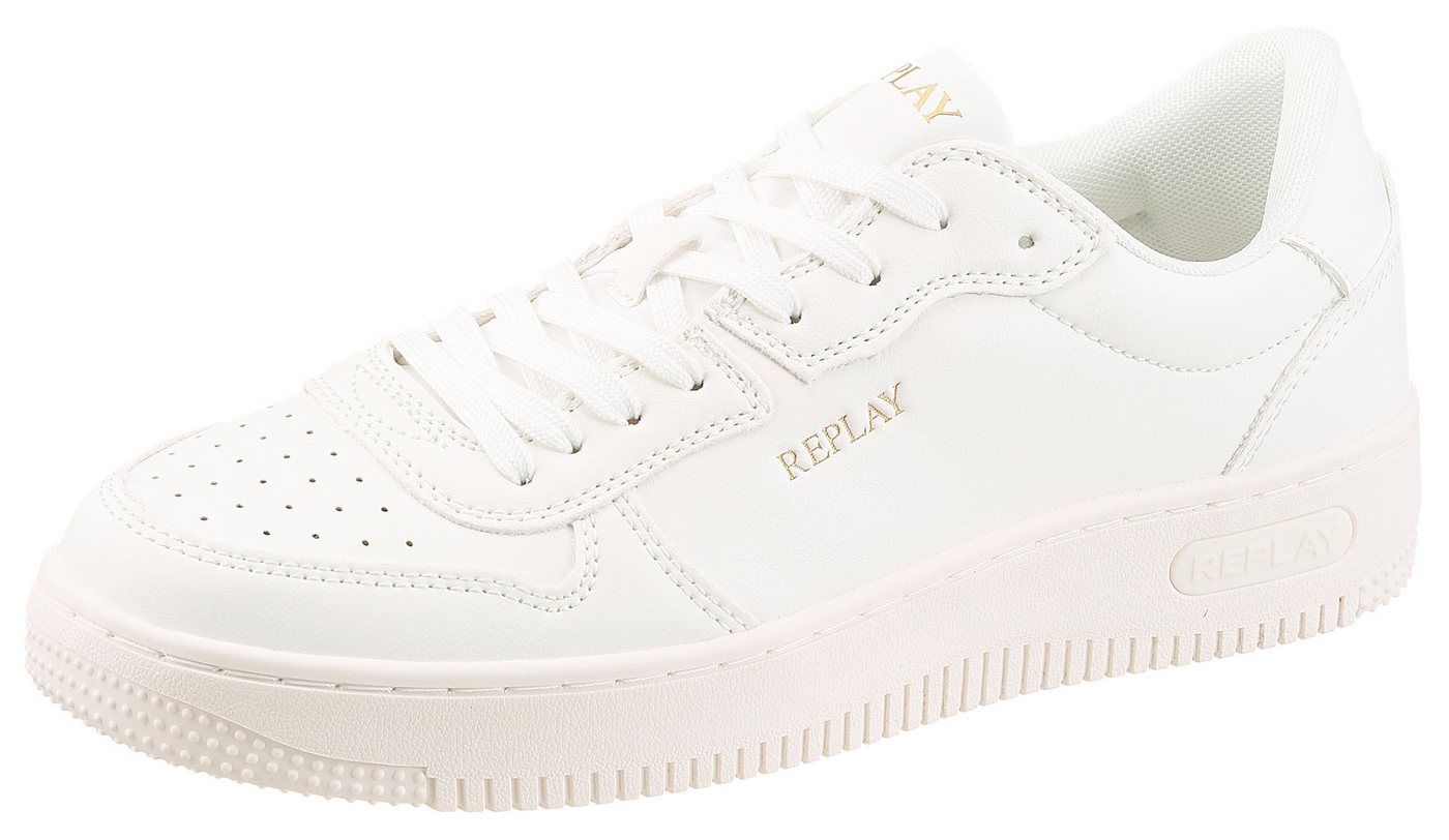Replay Sneaker Schnürschuh, Halbschuh, Freizeitsneaker mit gepolstertem Schaftrand