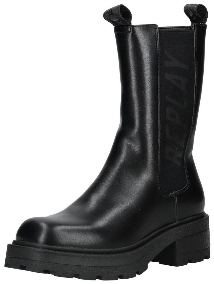 Replay Stiefelette Lederimitat/Textil Stiefelette