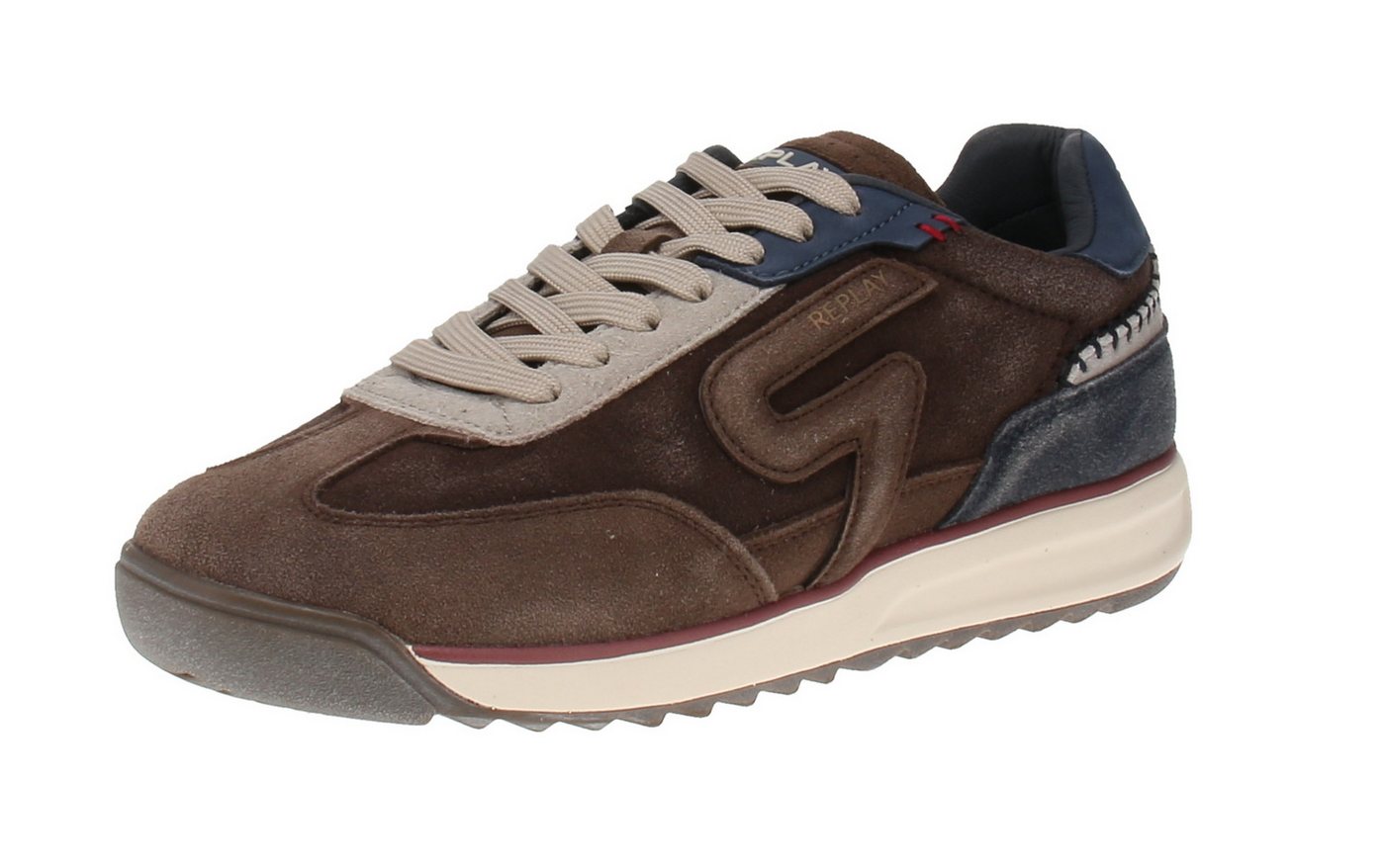 Replay Yard College GMSIB C0002L - Herren Sneaker - 012-Brown Sneaker