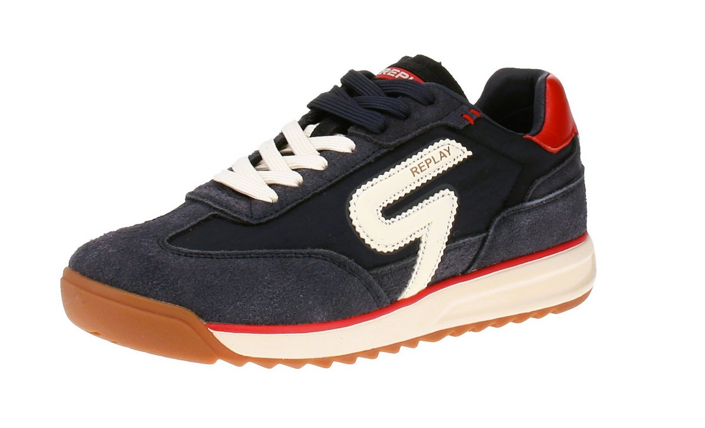 Replay Yard Origin GMSIB C0003L - Herren Sneaker - 040-Navy Sneaker