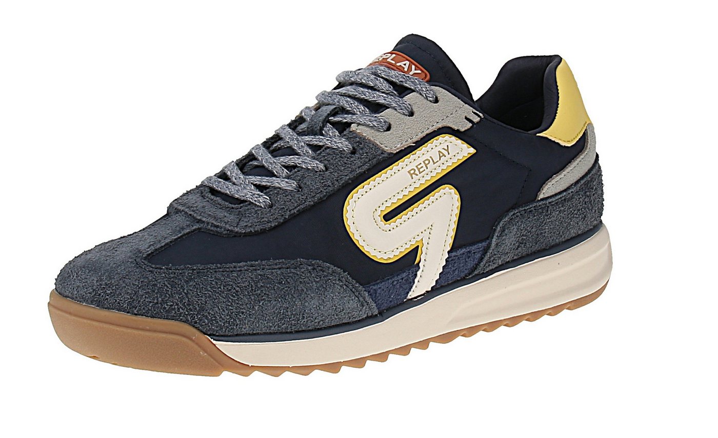 Replay Yard Union GMSIB C0005T - Herren Sneaker - 040-Navy Sneaker