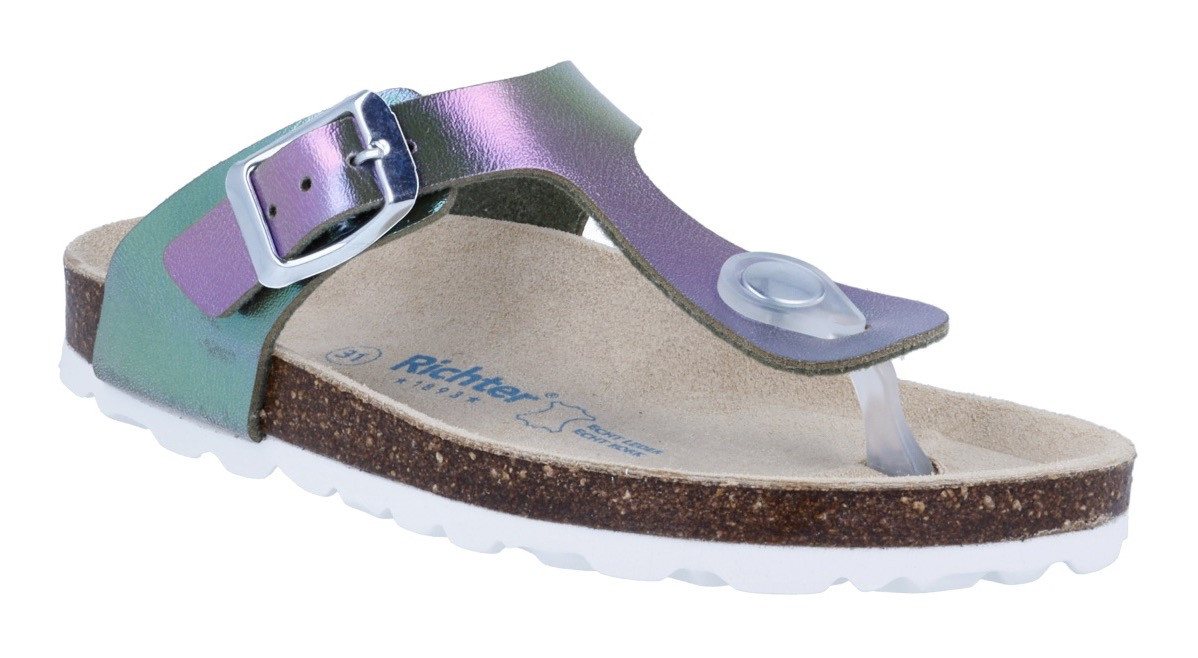 Richter Bio Zehentrenner Sandale, Sommerschuh, Größenschablone zum Download, mit WMS