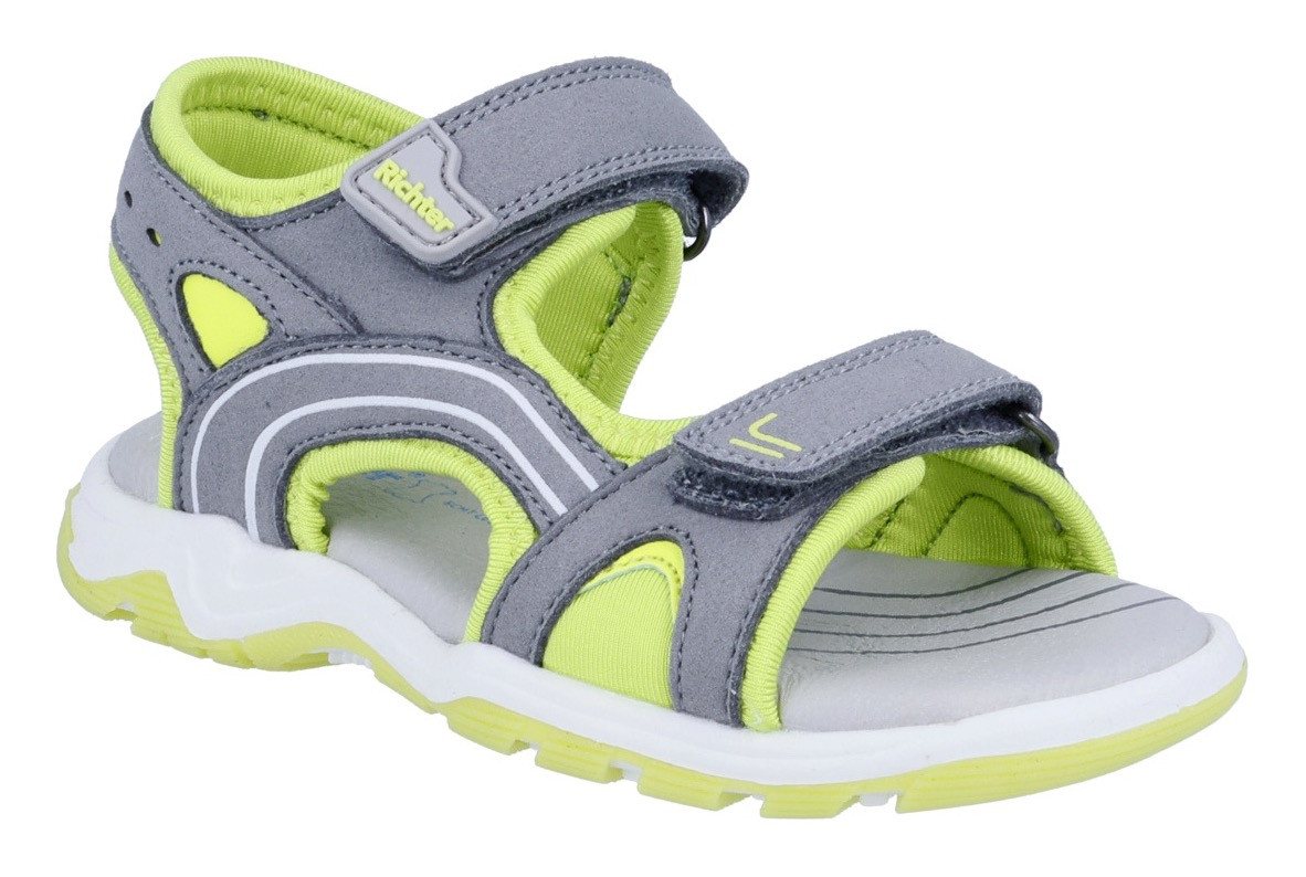 Richter Leon WMS: weit Sandale Freizeitschuh mit Reflektoren, Größenschablone zum Download