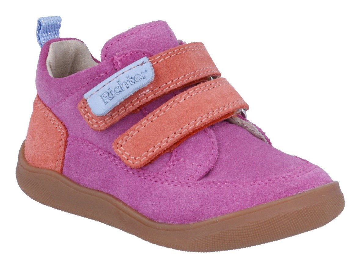 Richter Samy WMS: mittel Lauflernschuh Sneaker im Colorblocking-Look, Größenschablone zum Download