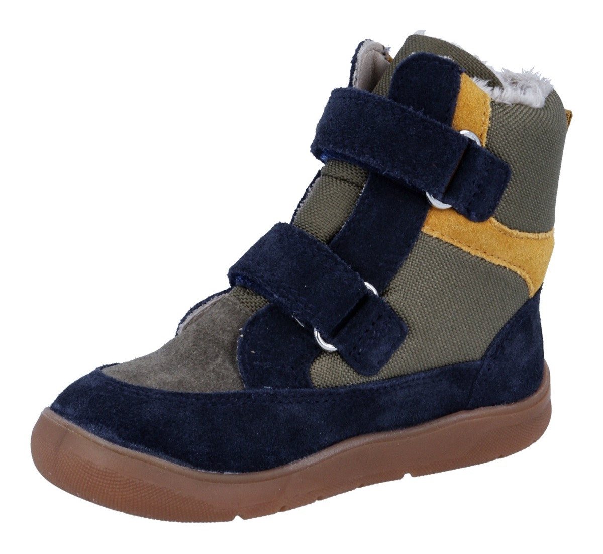 Richter Samy WMS: Mittel Winterstiefel Barfußschuh, Klettstiefel mit Sympatex, Größenschablone zum Download